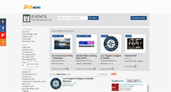 Desktop Screenshot of events.king5.com